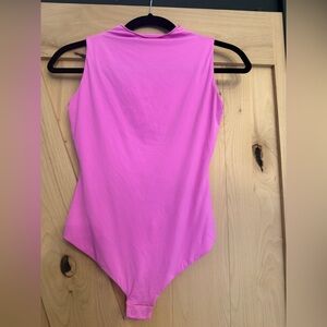 SKIMS Neon Orchid Hot Pink FITS EVERYBODY HIGH NECK BODYSUIT